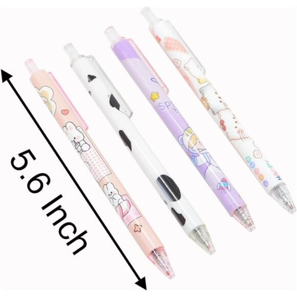 YIKANGHENG 30 Pcs Fine Point Cute Pens With a Pen Holder, 0.5mm 30 Different - Picture 3 of 5